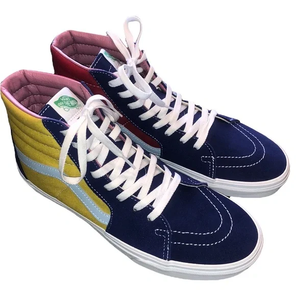 🌟NWOT🌟 Vans Sk8-Hi Multi-Color Shoes - Picture 4 of 15